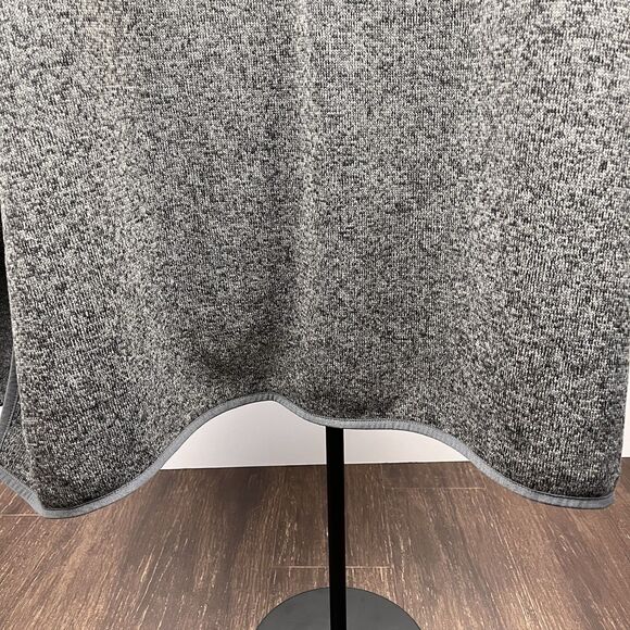 Eddie Bauer Poncho Womens M/L Gray Hood Boho Classic Outdoor Academia Gorpcore - Picture 8 of 13